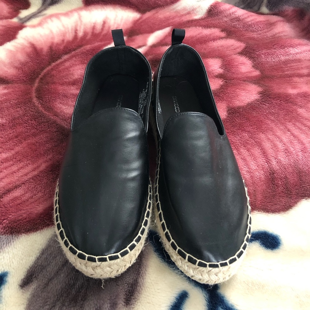 H&M black espadrilles
